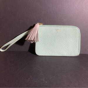Fossil Tara leather wristlet wallet